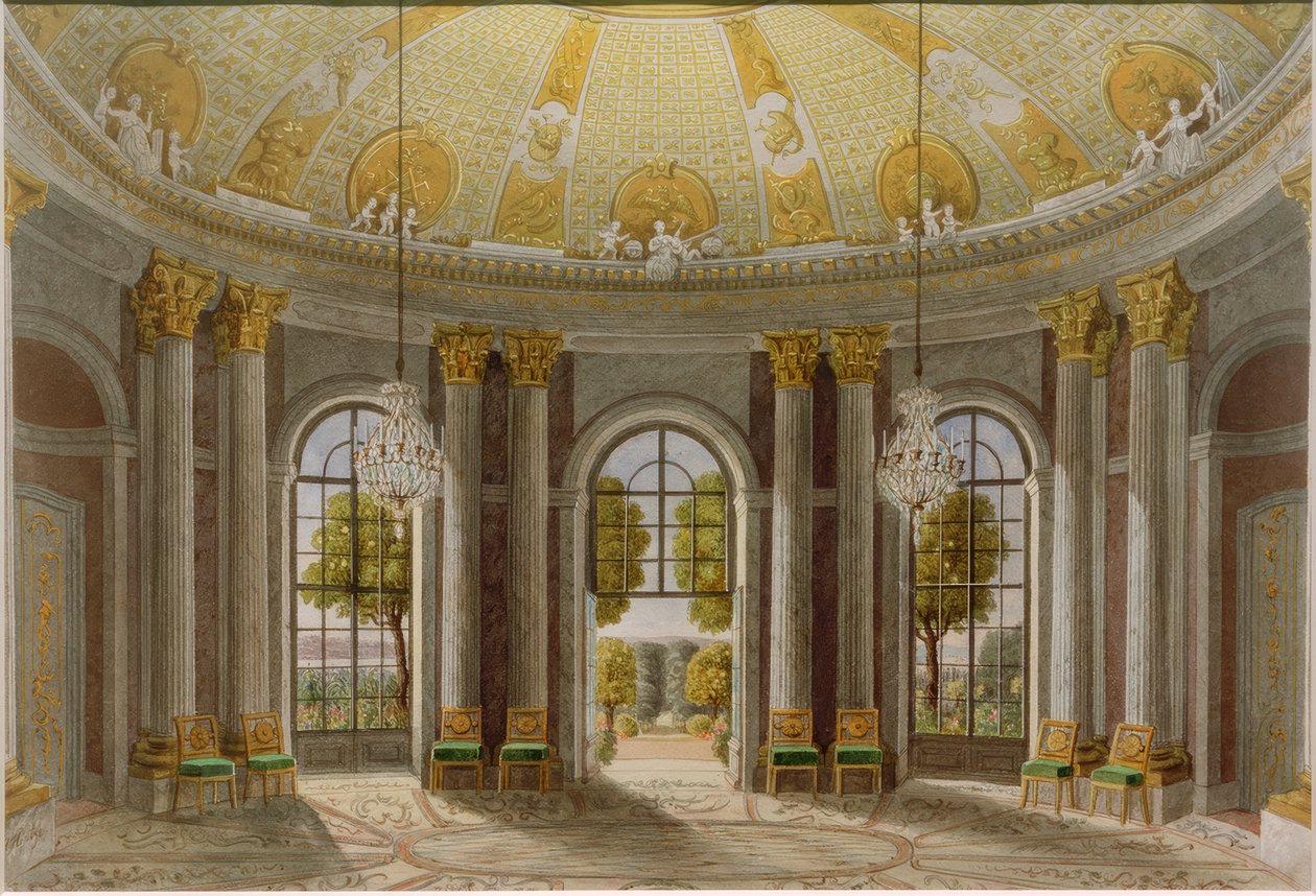 Marmorsaal Schloss Sanssouci von Heinrich Hintze