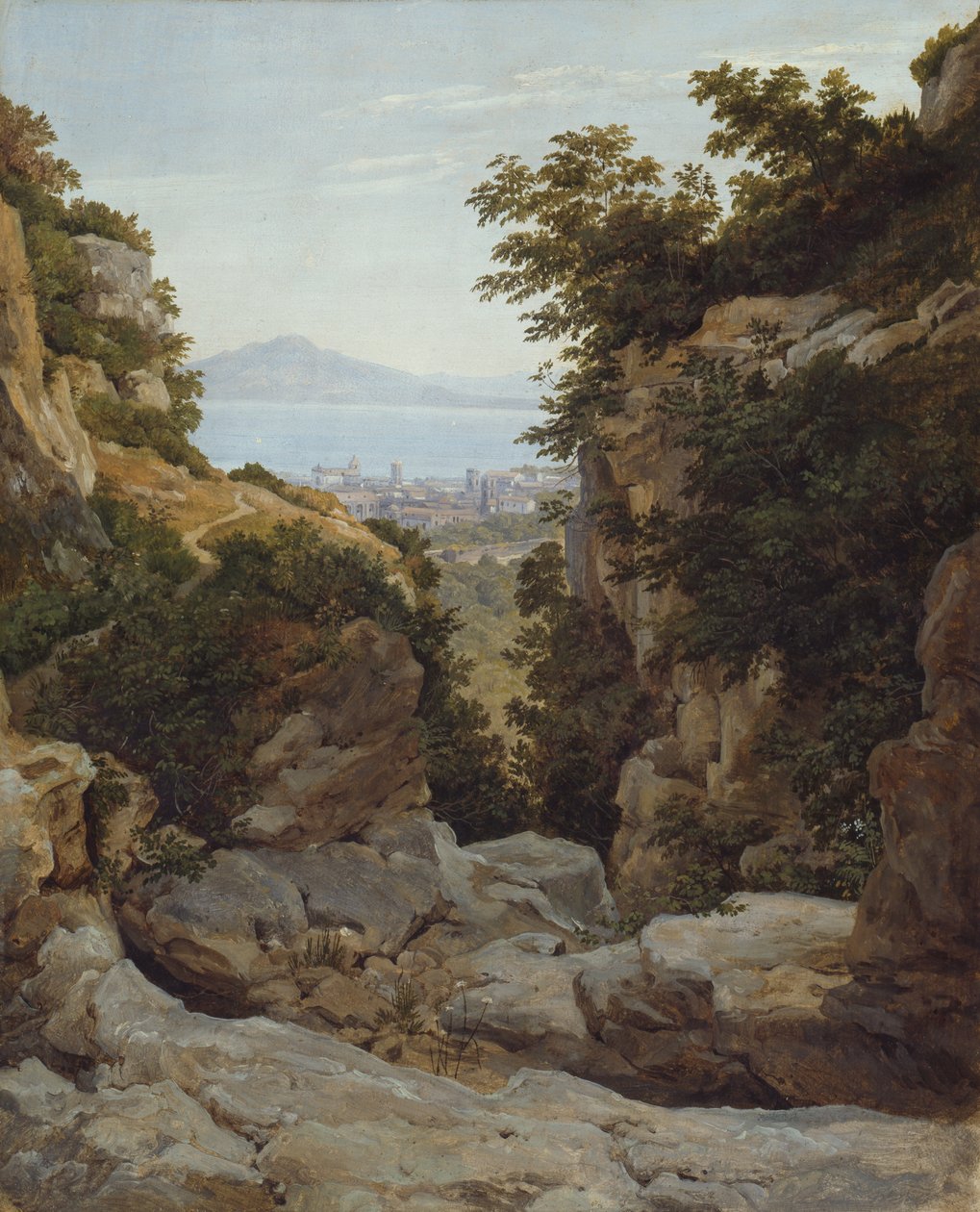 Italienische Landschaft von Heinrich Reinhold