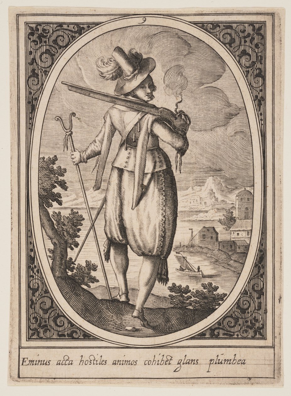 Platte 9 aus Militärfiguren von Heinrich Ulrich