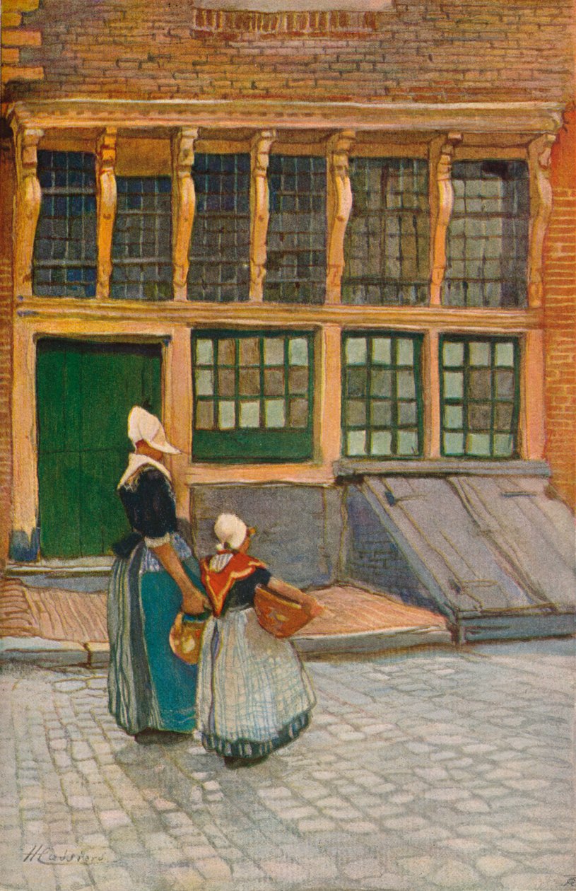 Rückkehr vom Markt, um 1902 von Hendrick Cassiers