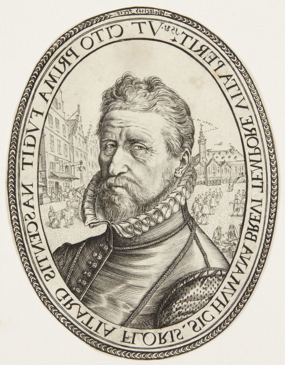 Allaert Fransz. Schatter von Hendrick Goltzius