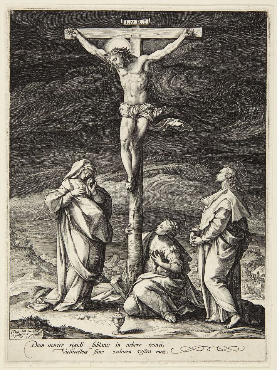Kreuzigung von Hendrick Goltzius