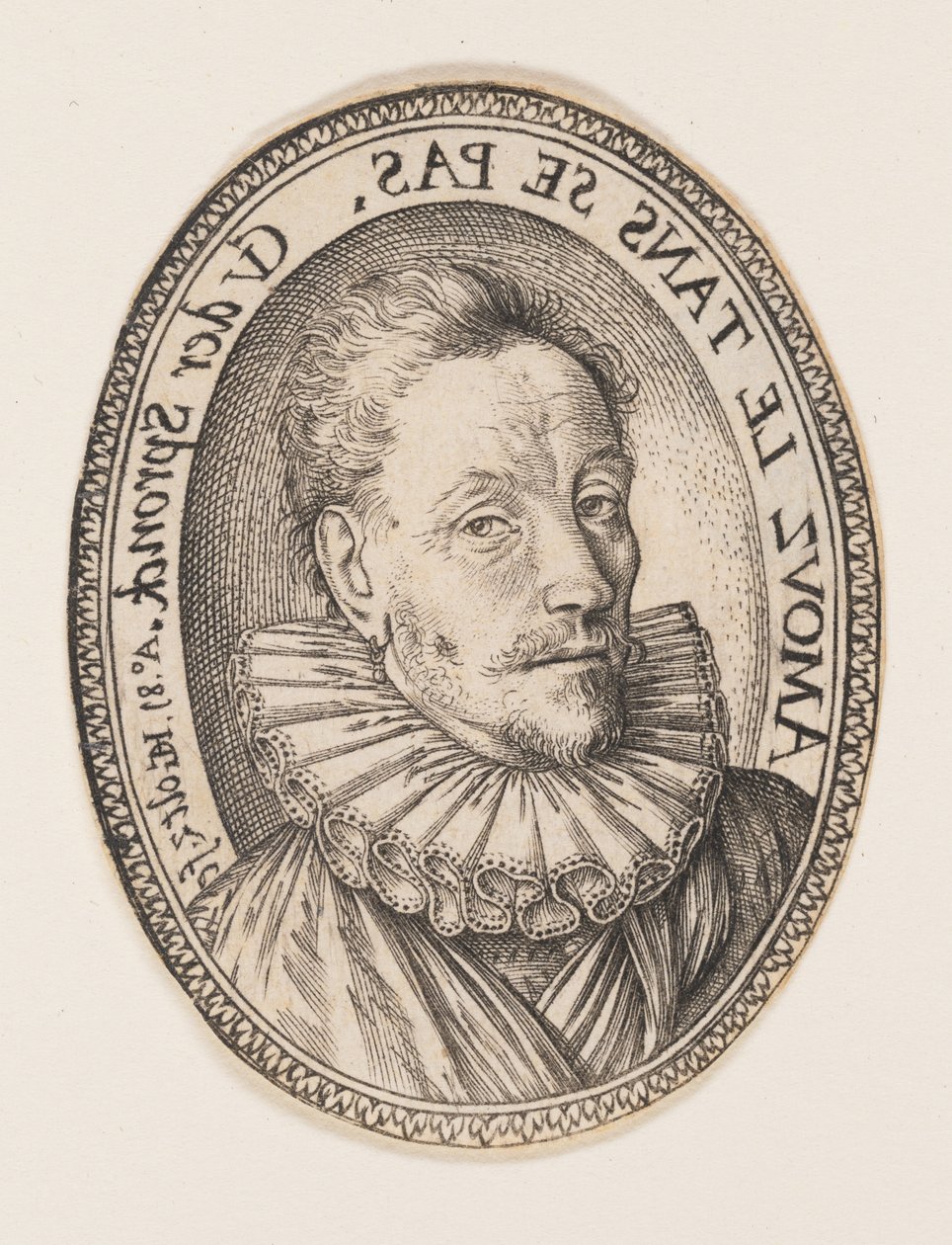 Gheraert van der Spronck von Hendrick Goltzius