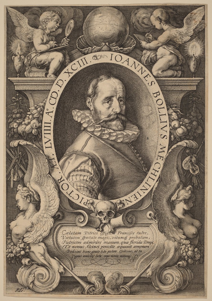 Hans Bol von Hendrick Goltzius