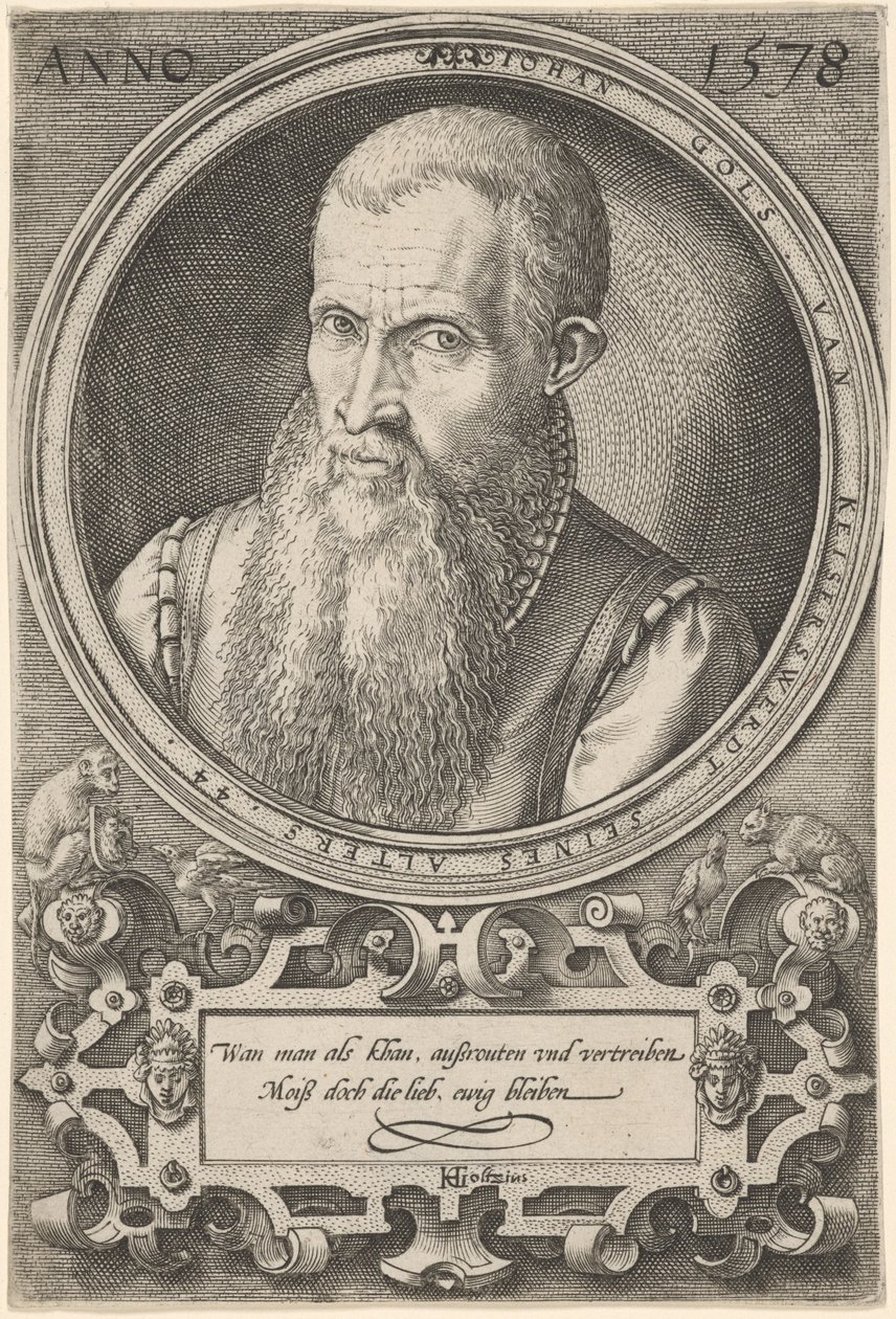 Jan Goltz II von Hendrick Goltzius
