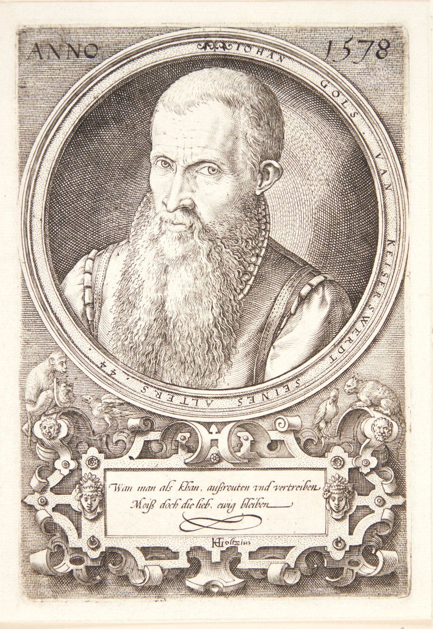 Jan Goltz II von Hendrick Goltzius