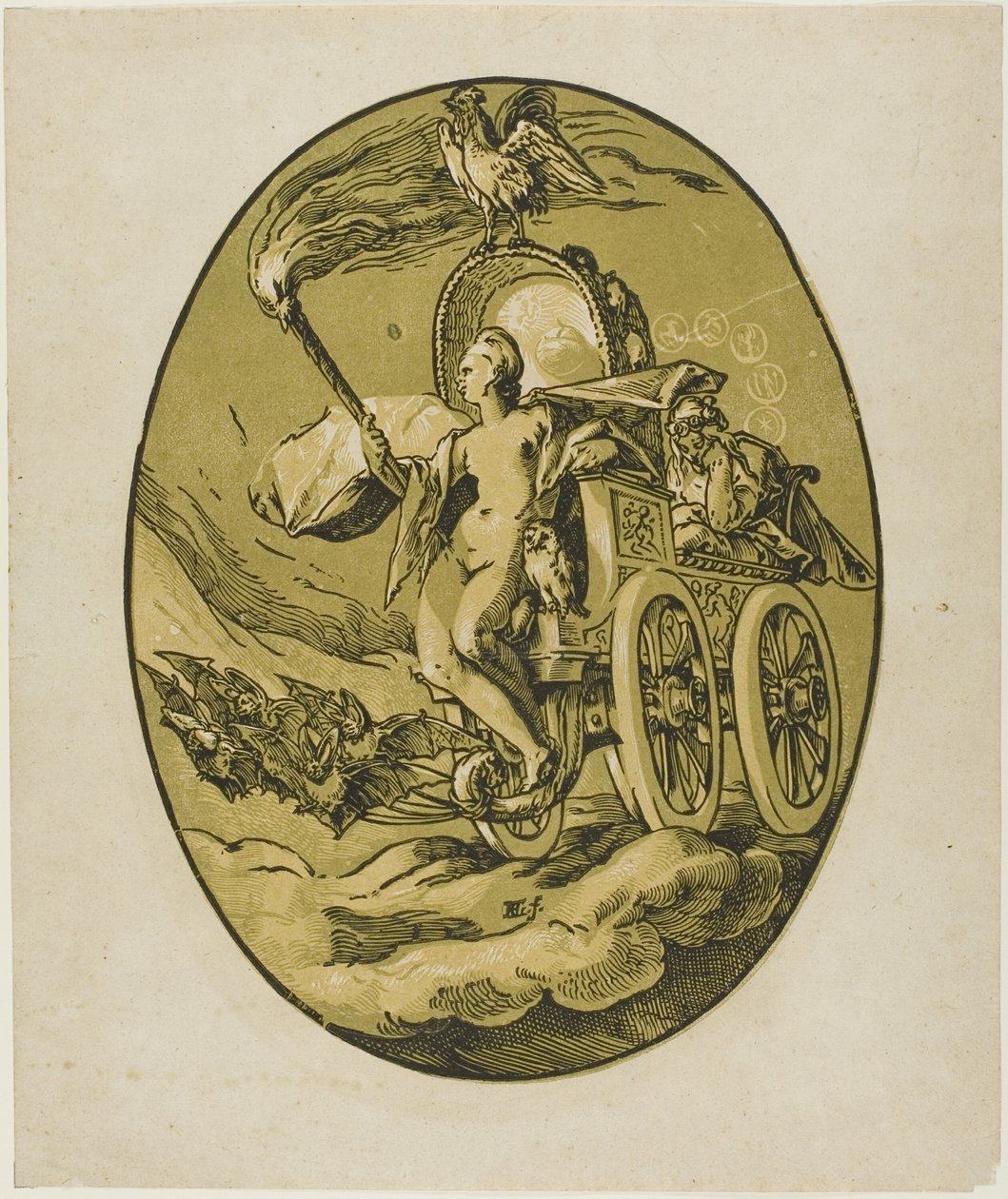 Nox, Platte sieben aus Demogorgon und die Gottheiten von Hendrick Goltzius