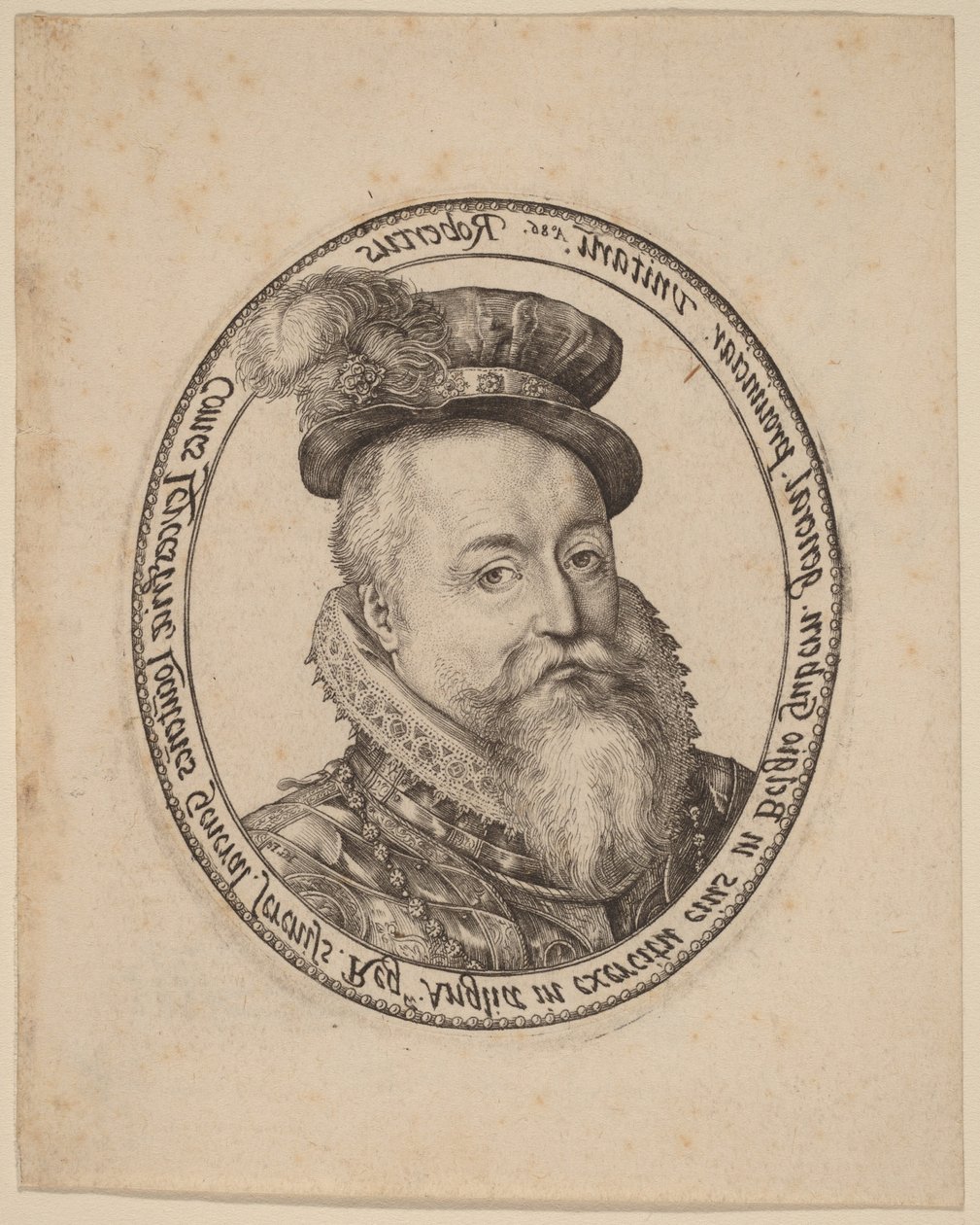 Robert Dudley, Earl of Leicester von Hendrick Goltzius