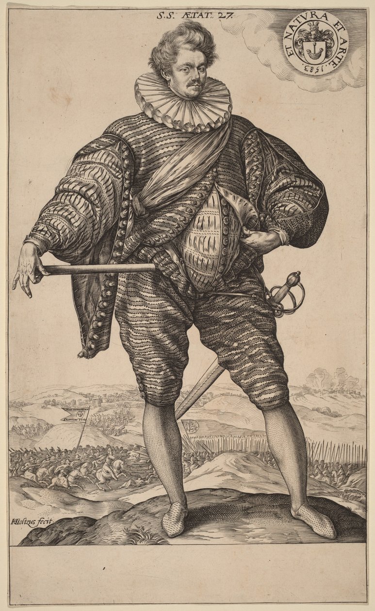 Stanisław Sobocki (?) von Hendrick Goltzius