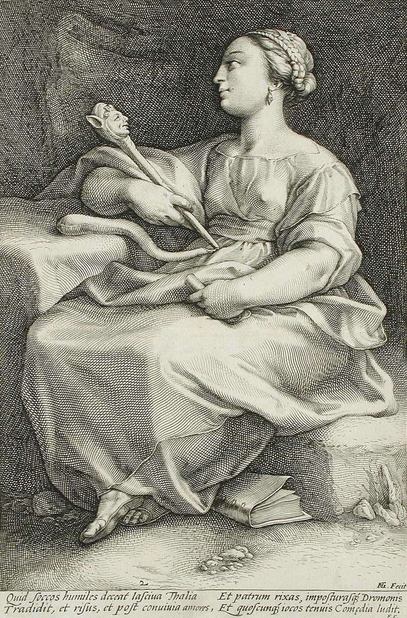 Thalia von Hendrick Goltzius
