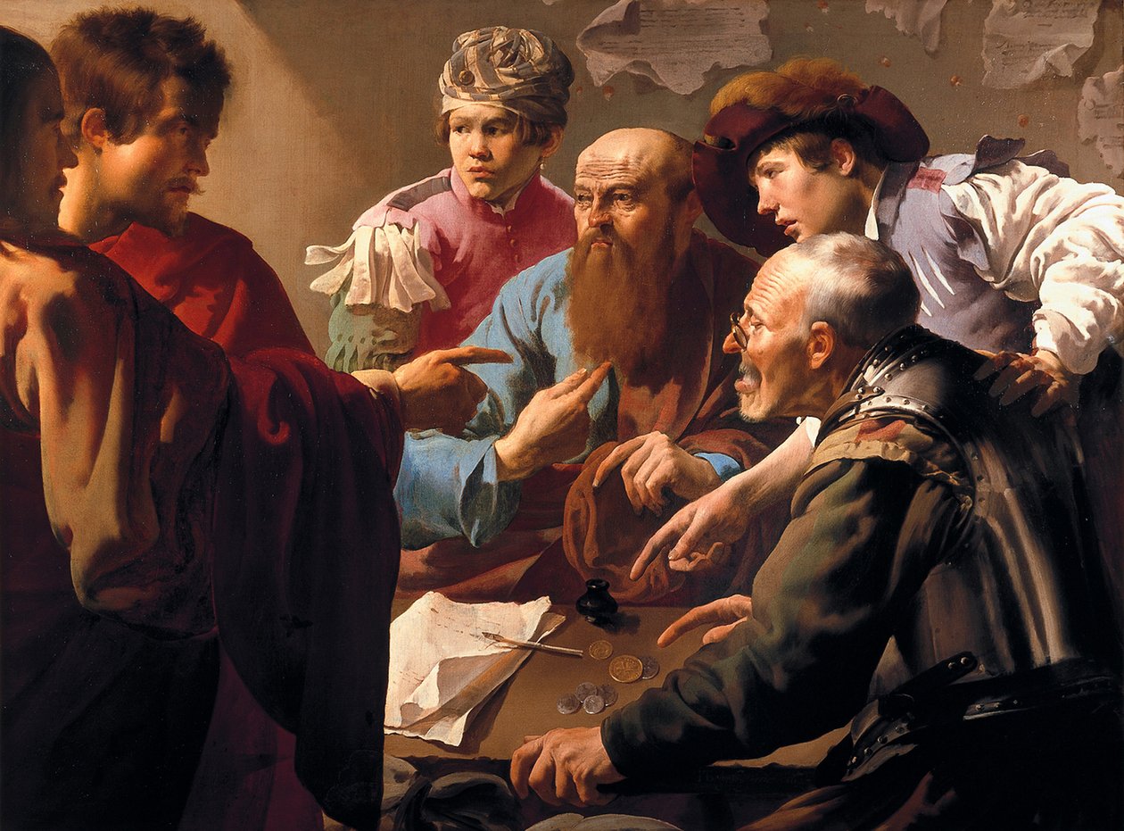 Die Berufung des Heiligen Matthäus von Hendrick Jansz Terbrugghen