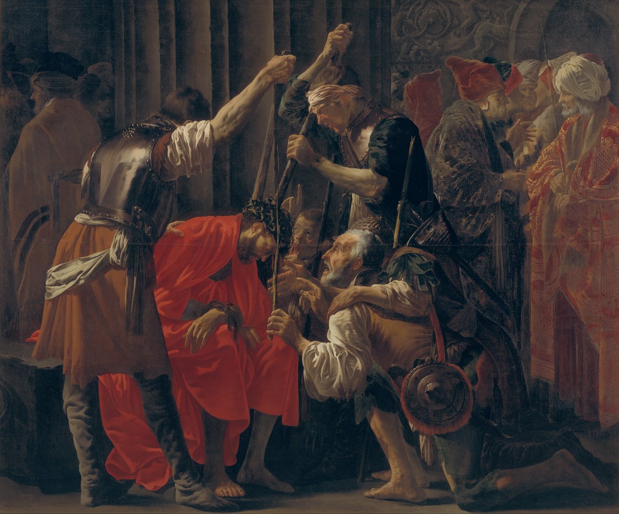 Christus mit der Dornenkrone von Hendrick ter Brugghen