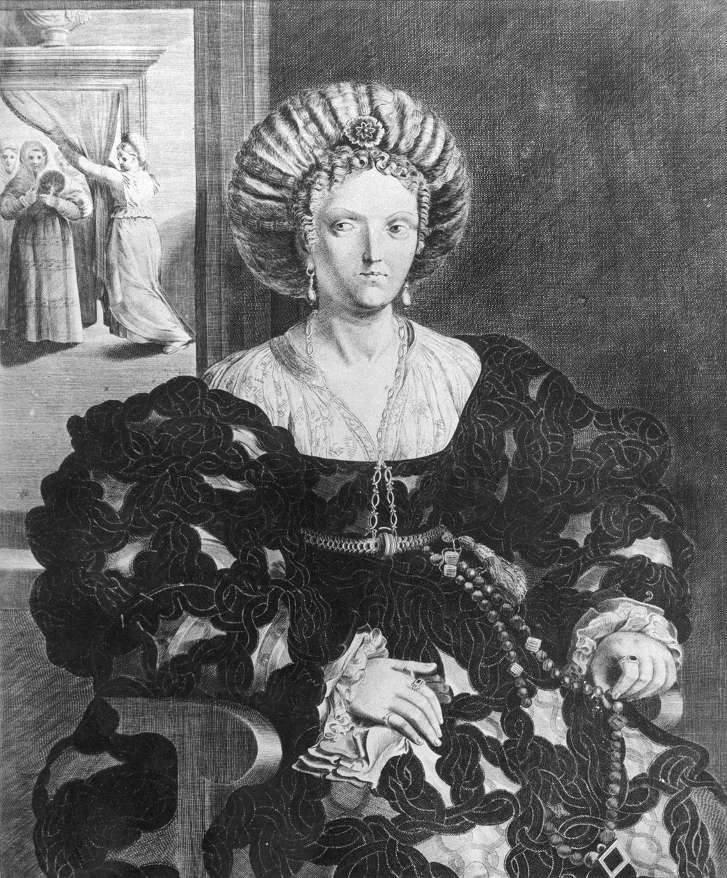 Porträt von Lucrezia Borgia (1480-1519) von Hendrik van the Elder Balen