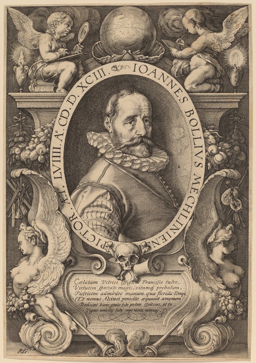 Hans Bol von Hendrik Goltzius