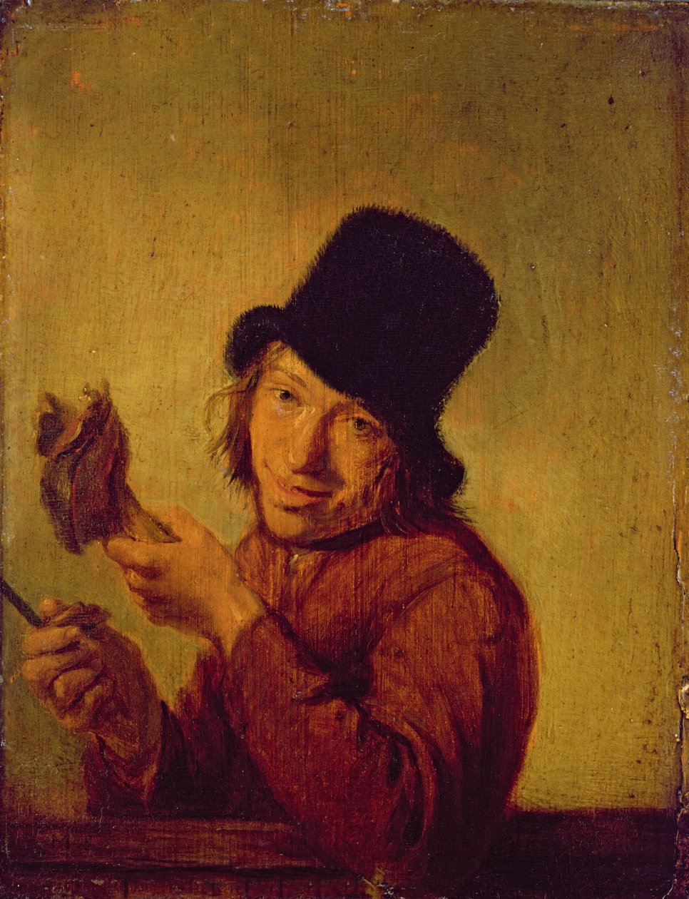 Der Schinkenesser von Hendrik Martensz Sorgh
