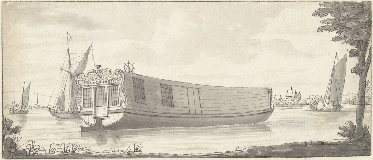 Das fliegende Schiff Volgh My von Hendrik de Leth