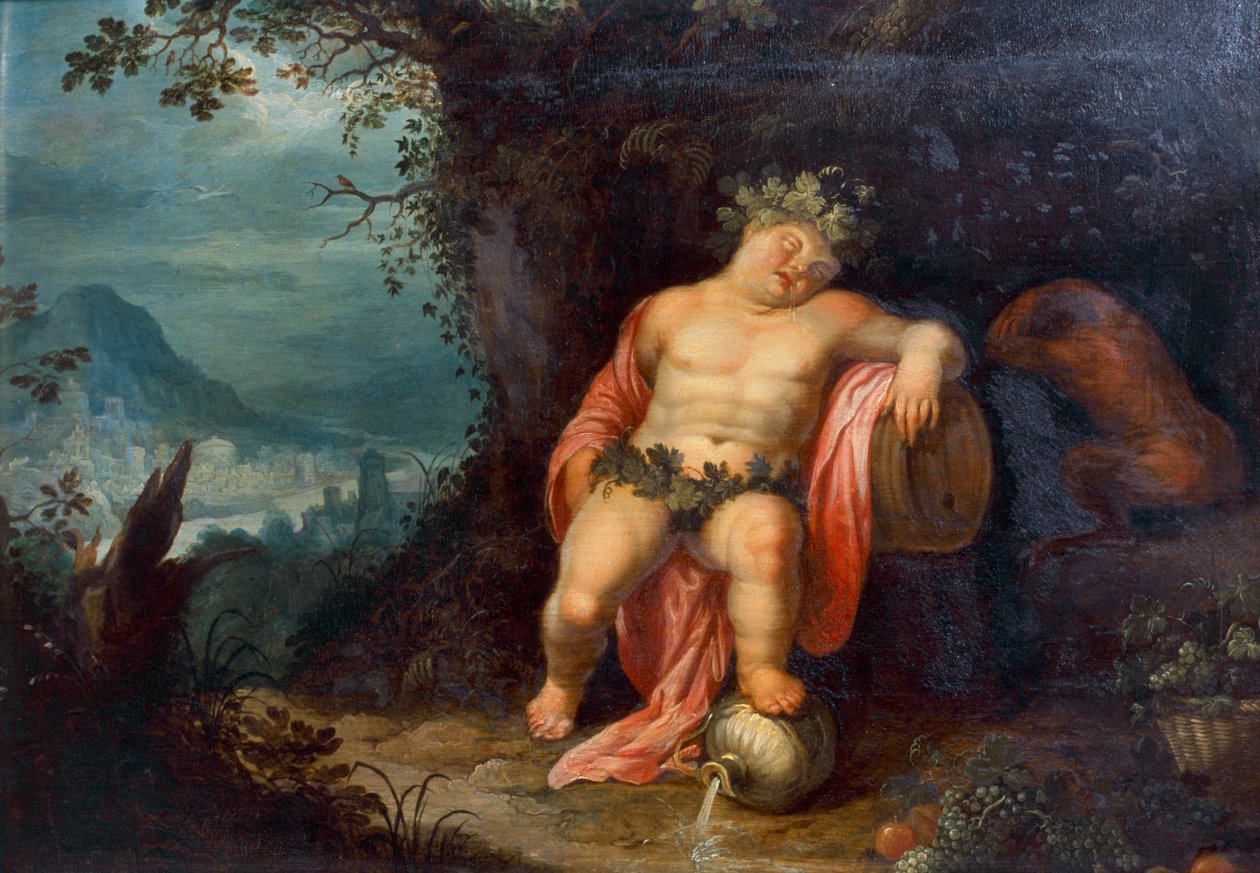 Schlafender Bacchus von Hendrik van the Elder Balen