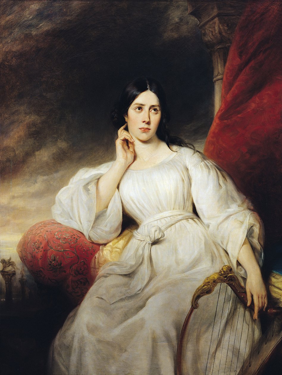 Madame Malibran (1808-36) in der Rolle der Desdemona, 1830 von Henri Decaisne