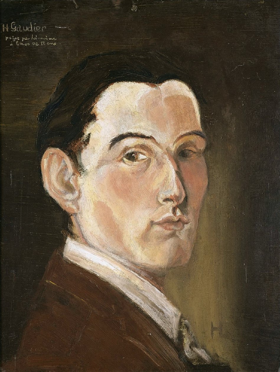 Selbstporträt von Henri Gaudier Brzeska