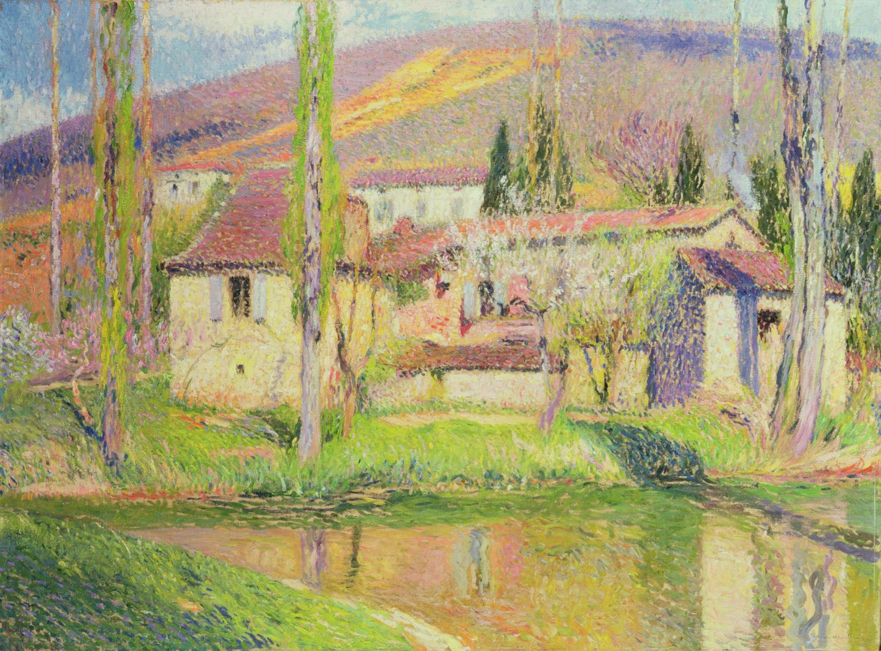 Die Bastide du Vert, ca. 1909 von Henri Martin