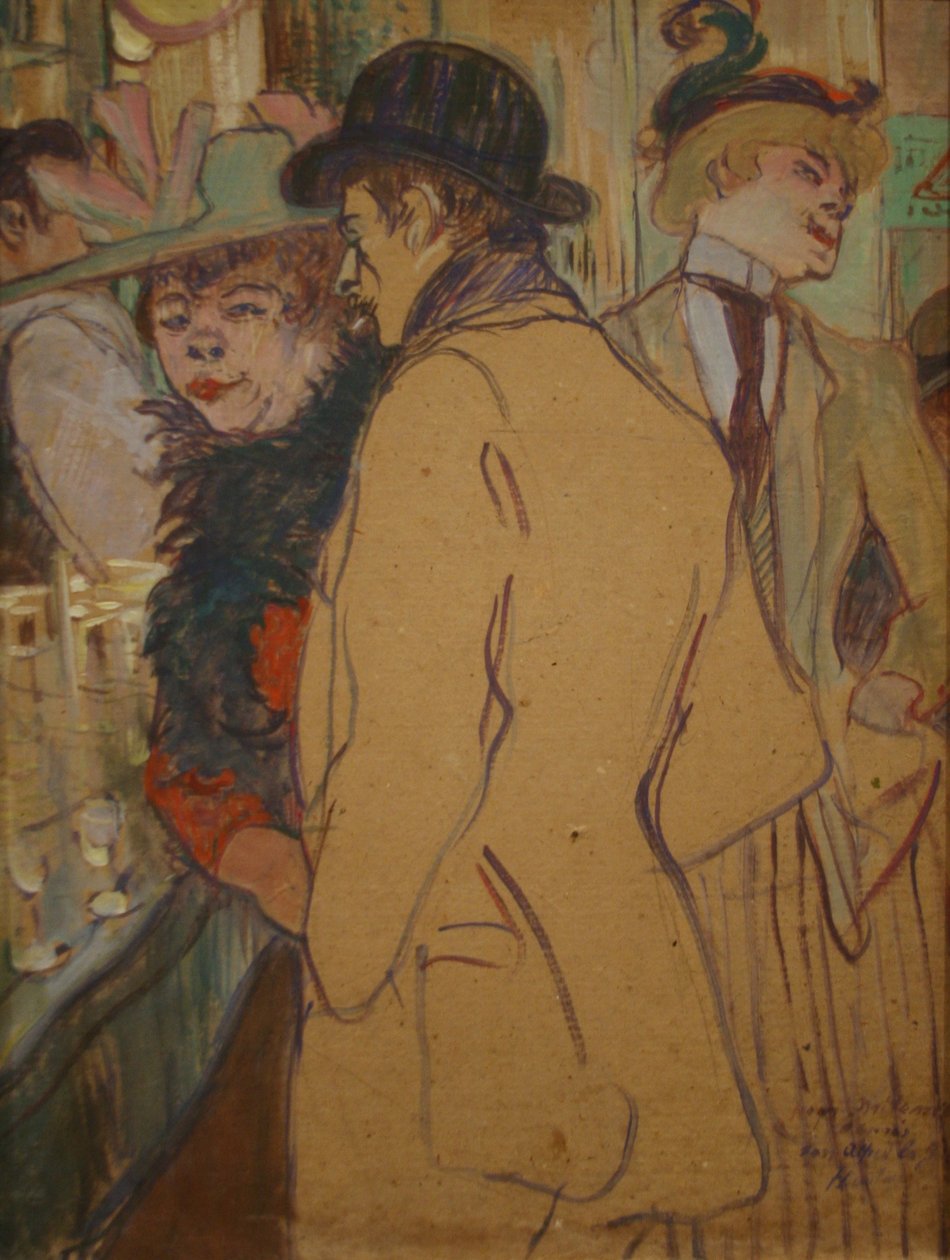Alfred la Guigne von Henri de Toulouse Lautrec