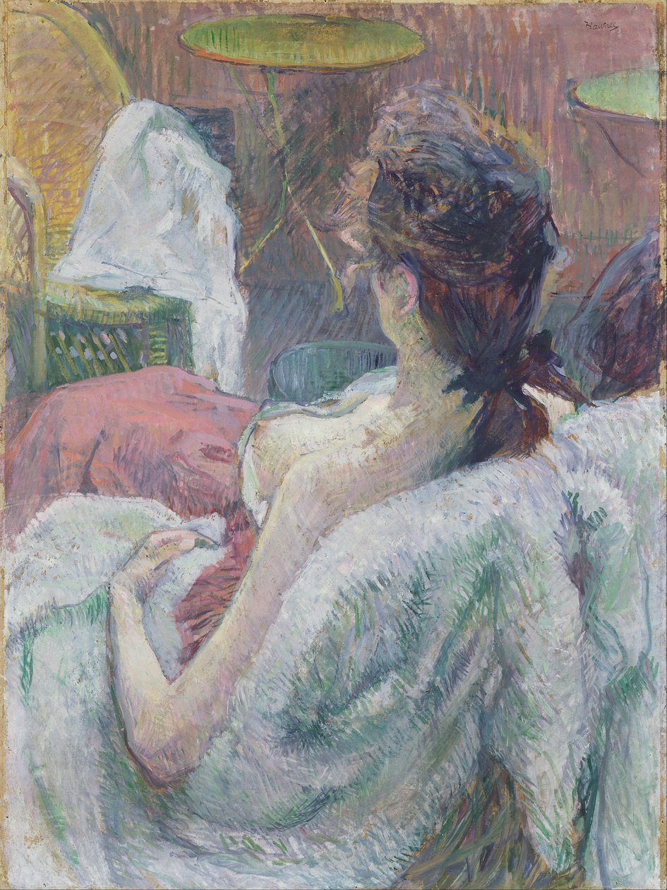 Das Modell ruht von Henri de Toulouse Lautrec