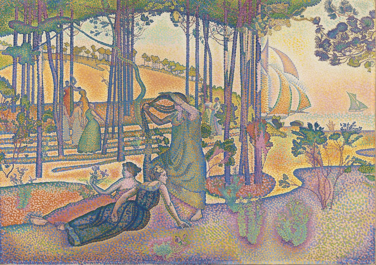 Die Abendluft von Henri-Edmond Cross