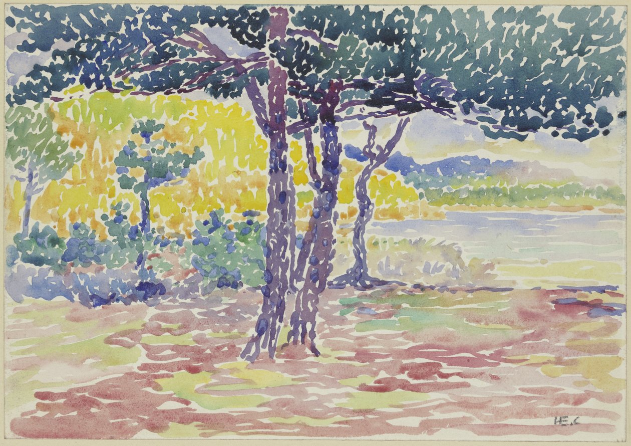 Meeresküsten (Südfrankreich) von Henri Edmond Cross