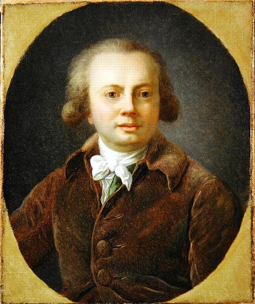 Porträt eines jungen Mannes von Henri Pierre Danloux
