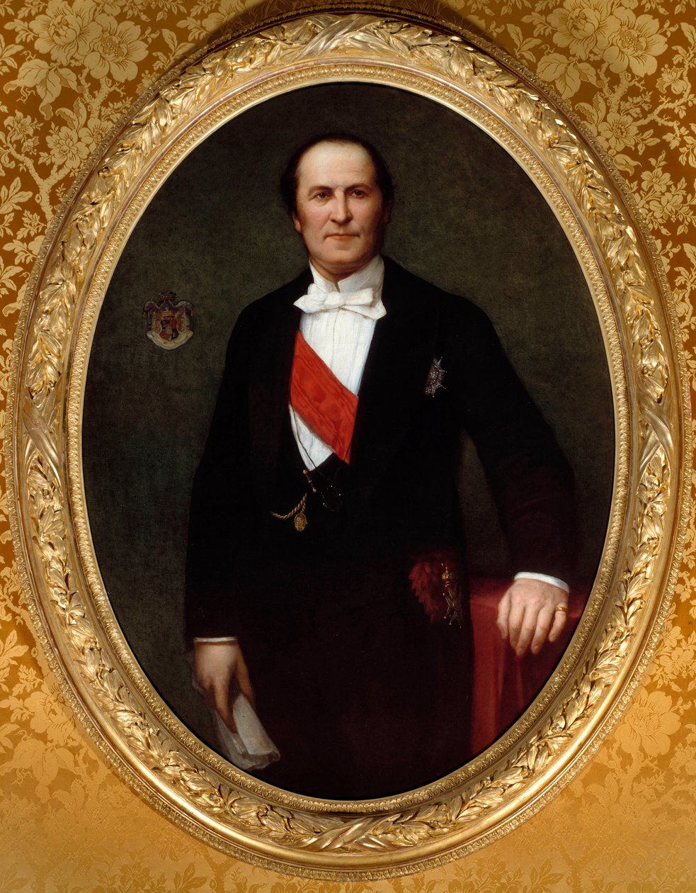 Porträt von Baron Eugene-Georges Haussmann, Präfekt von Paris von Henri Lehmann