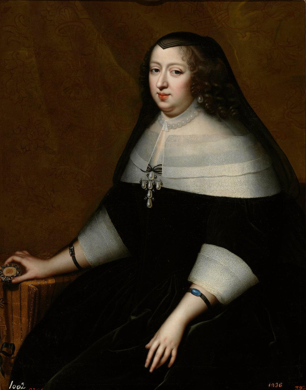 Porträt von Anna von Österreich von Henri Beaubrun