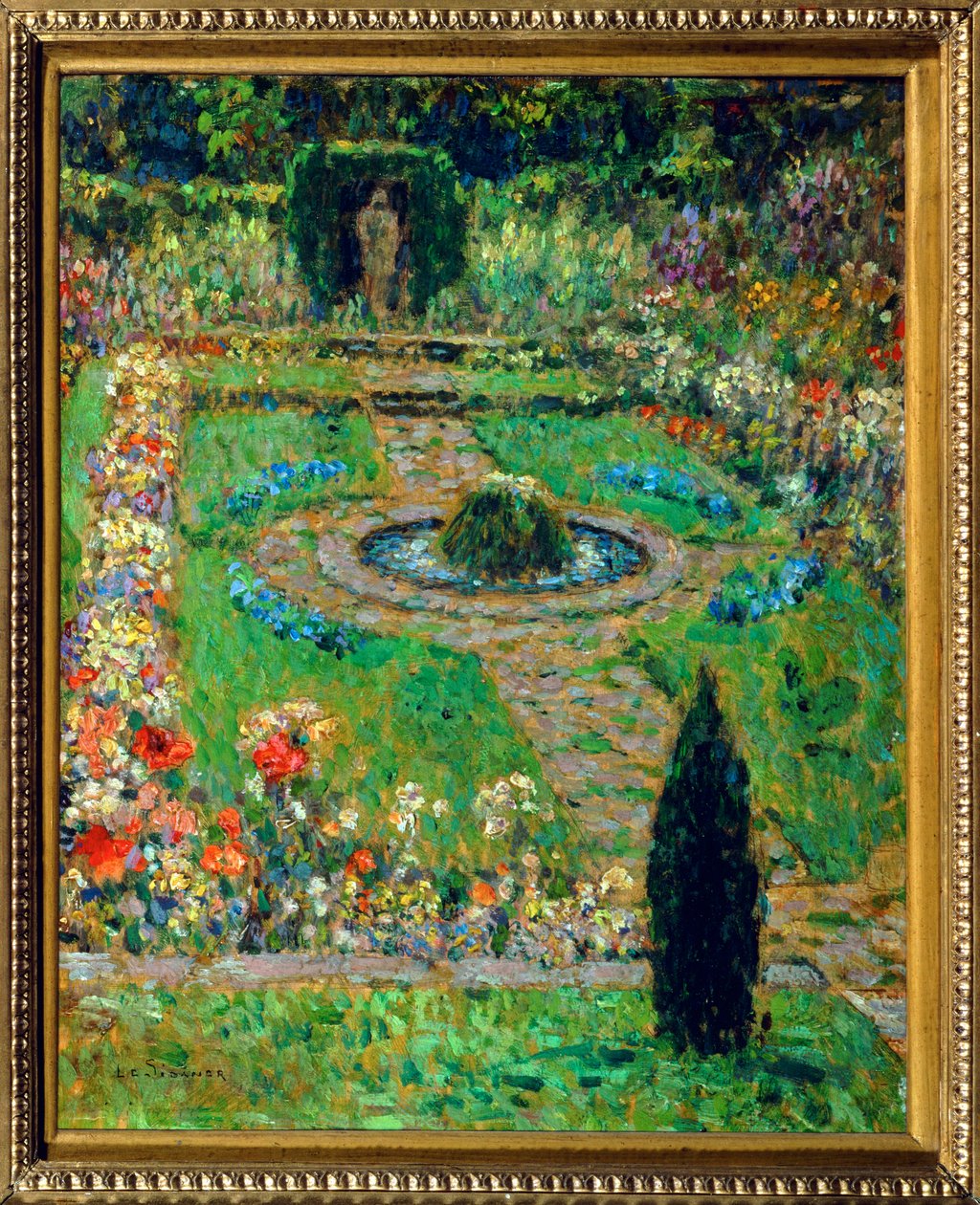 Hampton Court von Henri Eugene Augustin Le Sidaner