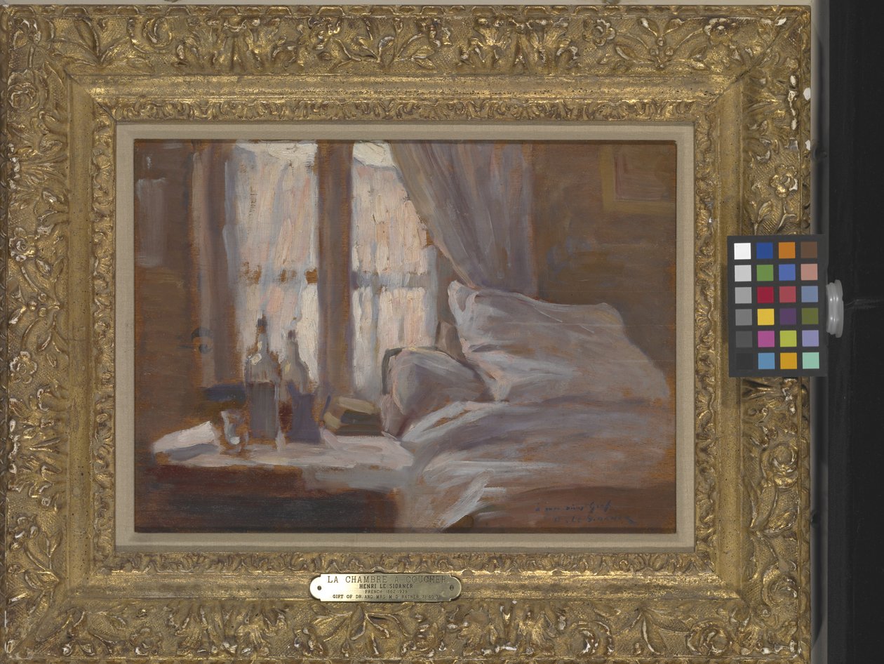 Das Schlafzimmer (La Chambre à Coucher) von Henri Eugene Augustin Le Sidaner