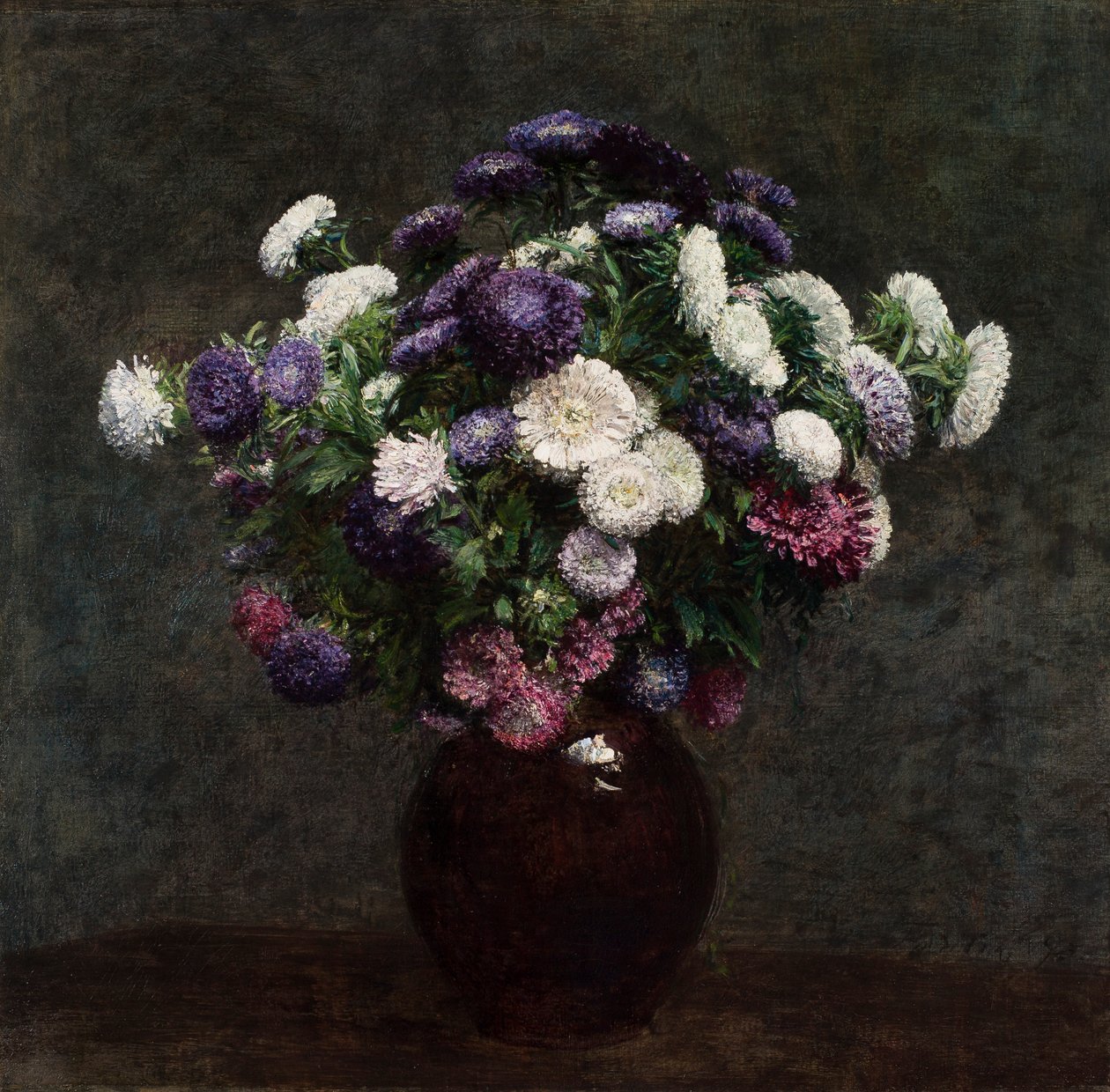 Astern in einer Vase von Henri Fantin-Latour