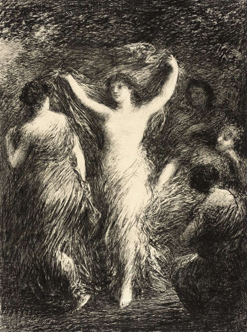 Tänzer von Henri Fantin-Latour