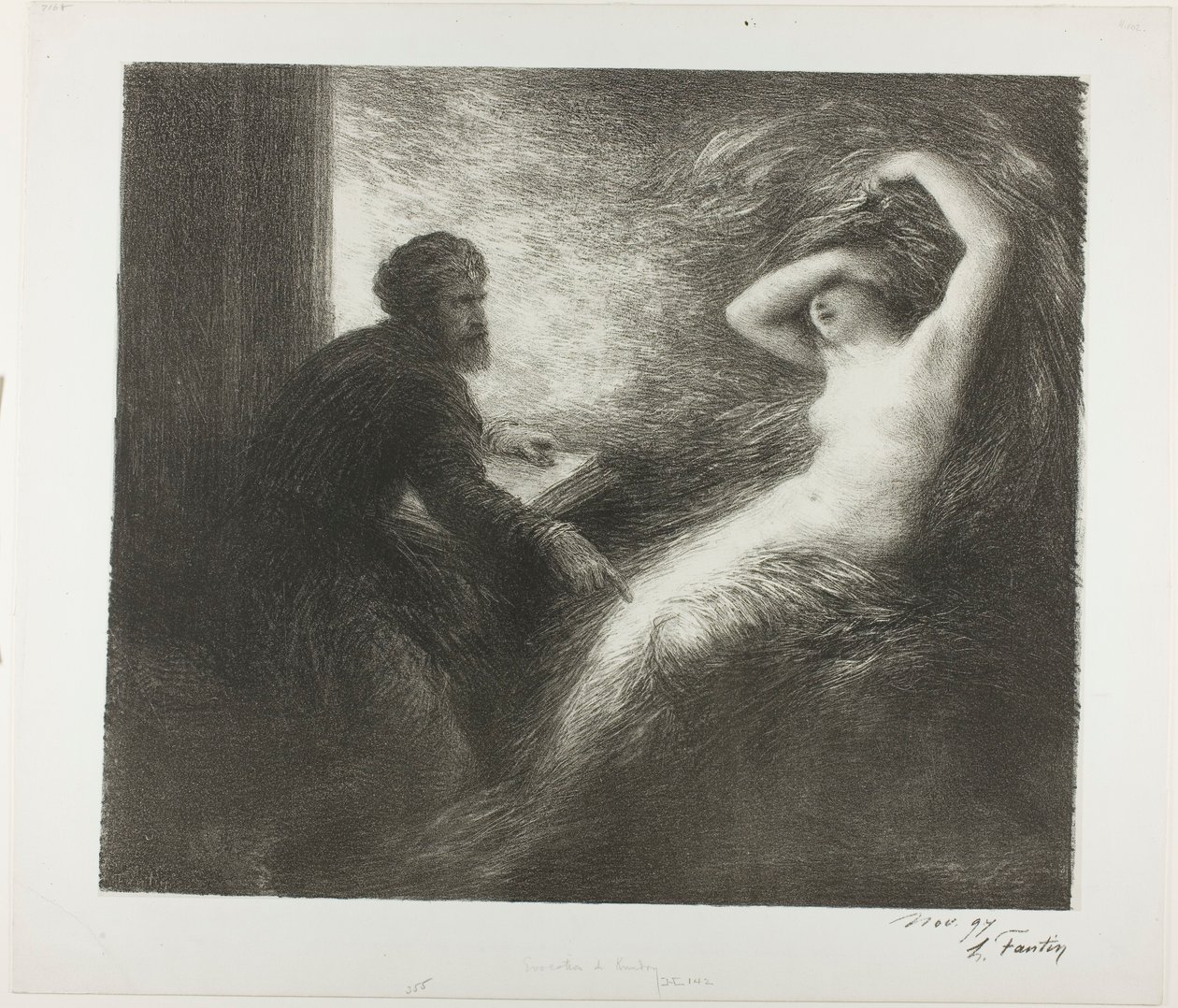 Evokation von Kundry von Henri Fantin-Latour