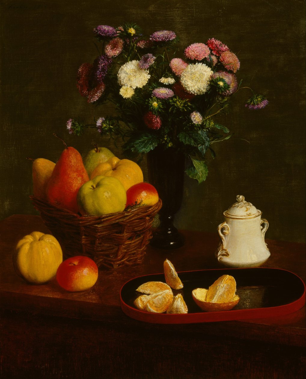 Blumen und Früchte von Henri Fantin-Latour
