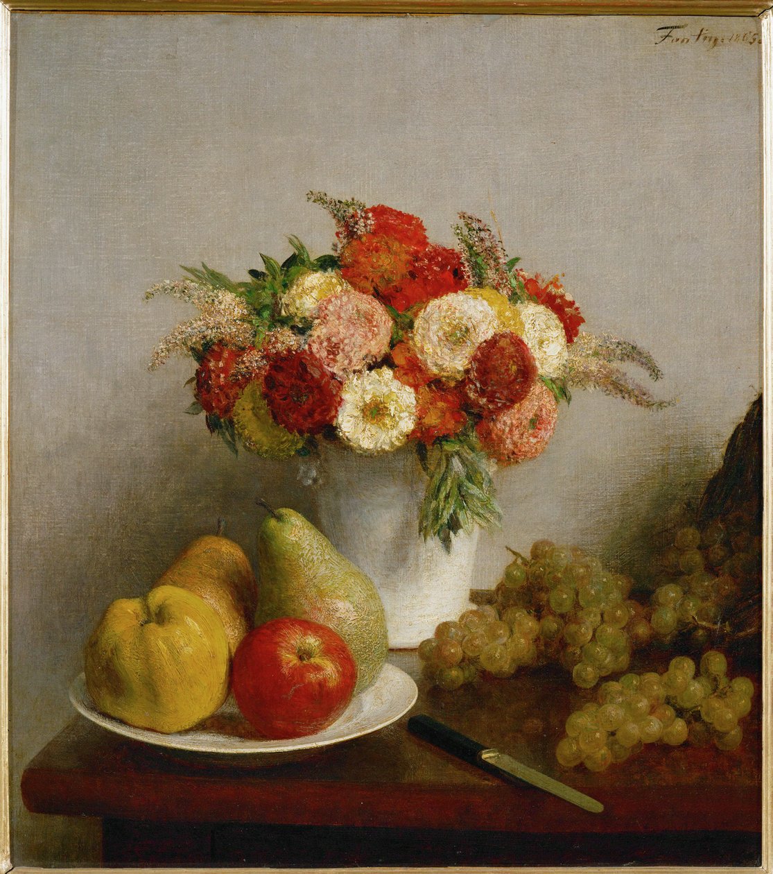 Blumen und Früchte von Henri Fantin-Latour