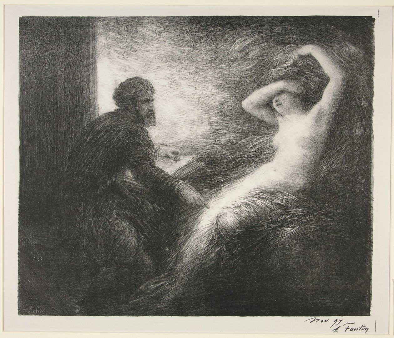 Parsifal: Akt II. Evokation von Kundry von Henri Fantin-Latour