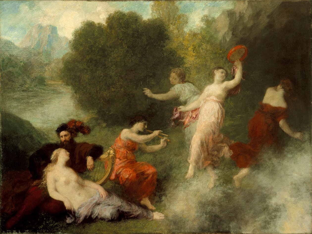 Tannhäuser auf dem Venusberg von Henri Fantin-Latour