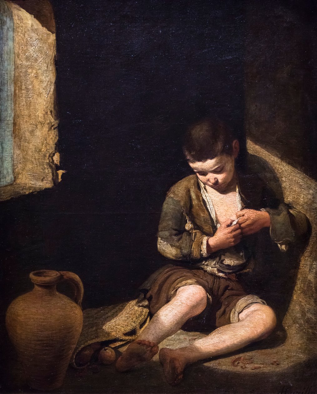 Der junge Bettler nach Murillo von Henri Fantin-Latour