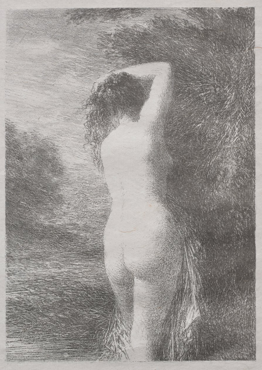 Stehender Badender von Ignace Henri Jean Fantin-Latour