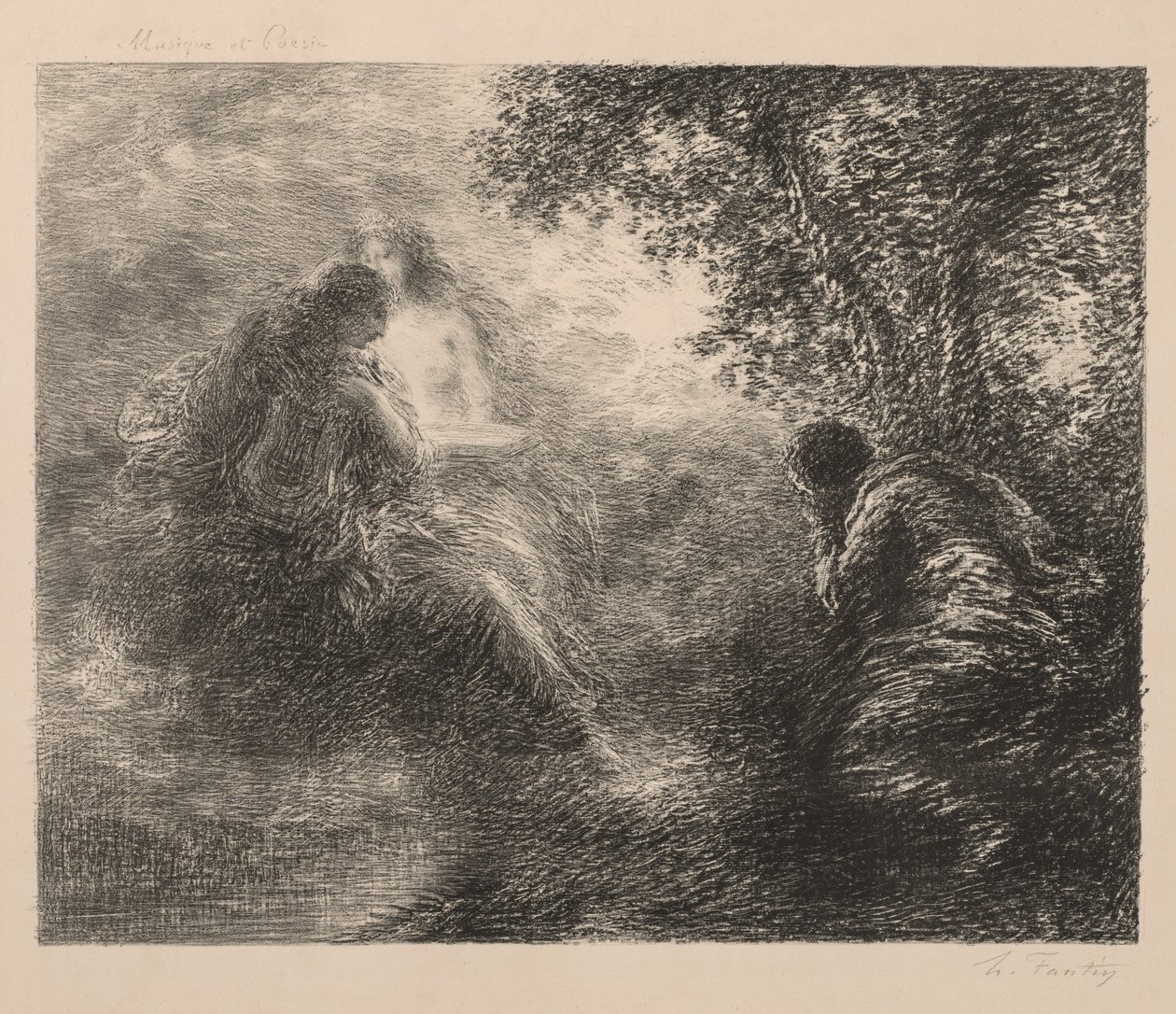 Musik und Poesie von Ignace Henri Jean Fantin-Latour