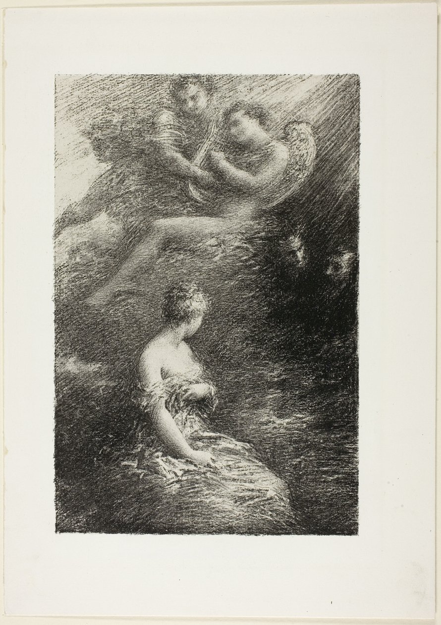 Die Verdammnis von Faust: Das Erscheinen von Marguerite von Ignace Henri Jean Fantin Latour