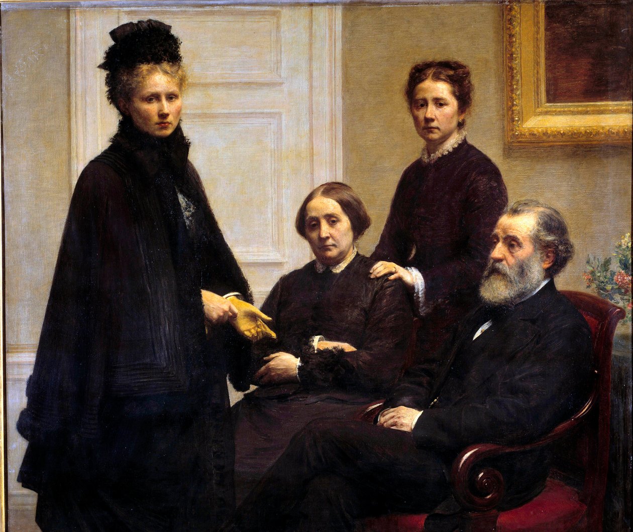 Die Familie Dubourg von Ignace Henri Jean Fantin-Latour