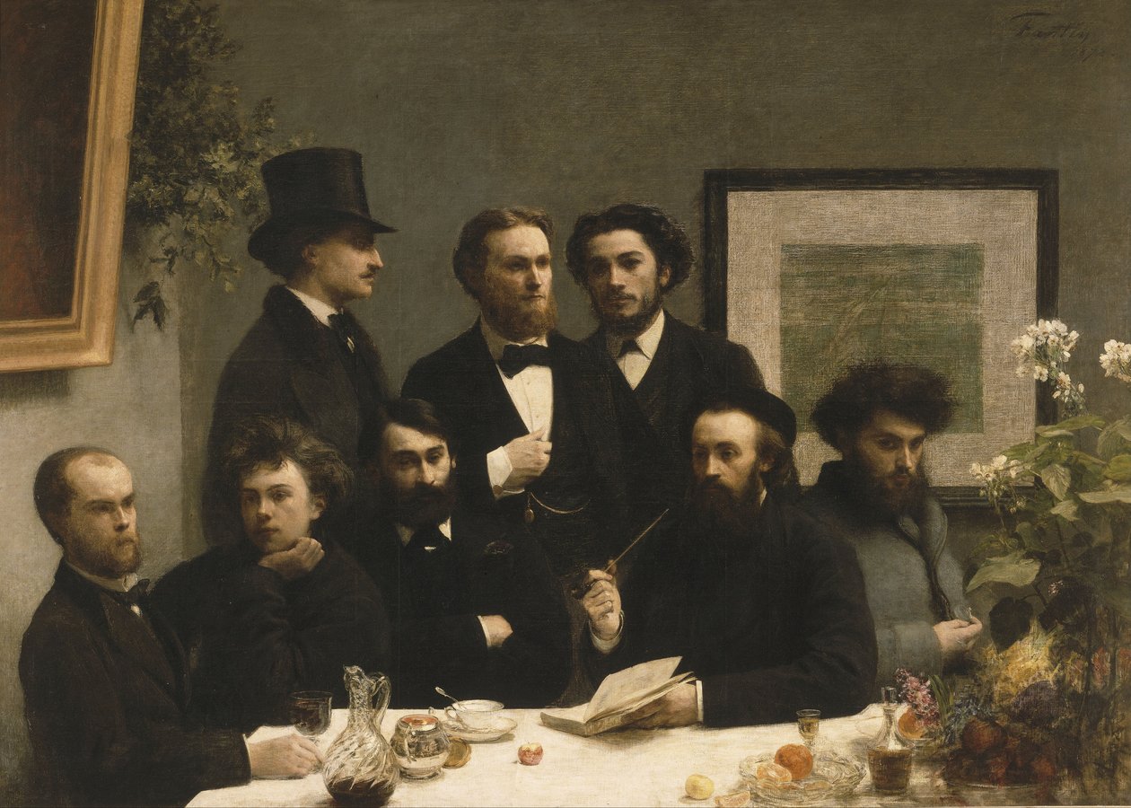 Eine Ecke des Tisches von Henri Fantin Latour