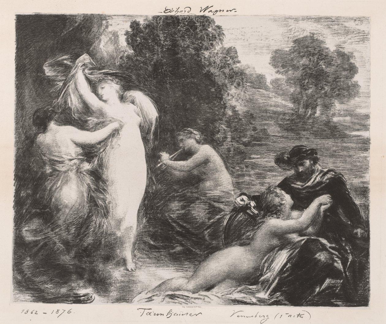 Venusberg von Ignace Henri Jean Fantin-Latour