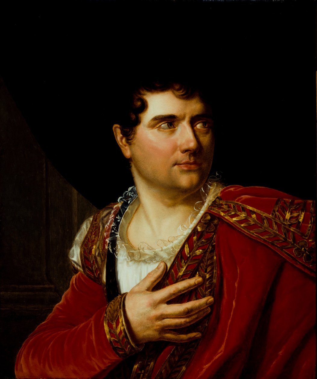 Porträt von Jean-Baptiste-Sauveur Gavaudan 1772-1840, ca. 1799 von Henri Françoiss Riesener