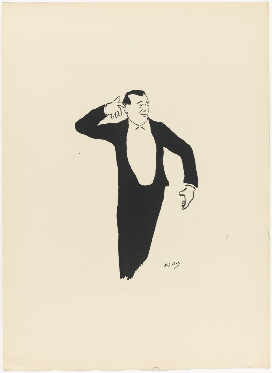 Paulus, aus Le Café-Concert von Henri Gabriel Ibels