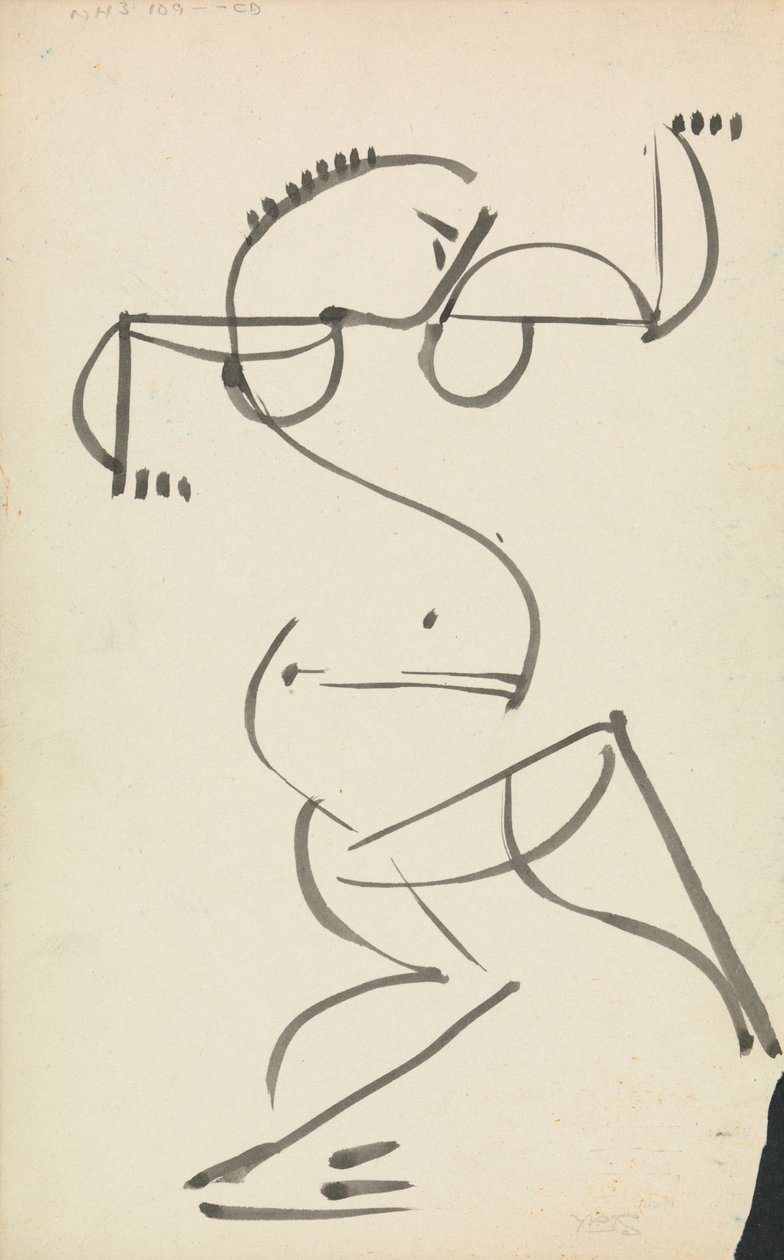 Tanzende Figur von Henri Gaudier-Brzeska